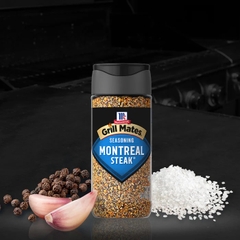 Gia Vị McCormick Grill Mates Seasoning Montreal Steak, Gia Vị Ướp Bò Nướng, BBQ, Bít Tết Mỹ Chính Hãng, Hủ 96g