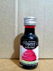 Màu Hoa Hồng Thực Phẩm hiệu Rayner's Rose Pink Food Colour - Mẫu mới 28ml