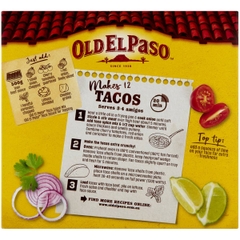 Vỏ bánh Taco Shells hiệu Old El Paso Taco Shells 12 cái