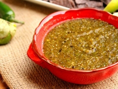 Sốt ớt xanh Salsa hiệu La Costena Green Salsa Tomatillo Sauce 475g