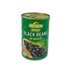 Đậu đen ngâm muối Hosen Black Beans in Brine - Hộp 400g giàu dinh dưỡng, tiện lợi chế biến