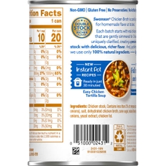 Nước dùng vị bò hiệu Swanson - Swanson Beef Broth 14.5oz