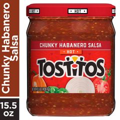 Xốt Habanero Cay hiệu Tostitos Chunky Habanero Salsa - Hủ 439.4gr