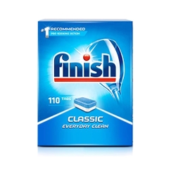 Viên rửa chén bát Finish Classic 110 viên Nhập khẩu Finish Châu Âu