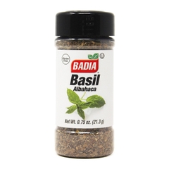 Lá Húng Quế Khô hiệu Badia Basil Leaves - Hủ 21.3g