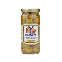 Trái Oliu Xanh Nhồi Phô Mai Hiệu Ybarra Chesse Stuffed Olives 240g