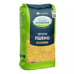 Hạt Kê tách vỏ khô hiệu Goodwill Millet Premium Grade ( Пшено Гудвилл Крупа ) - gói 800g