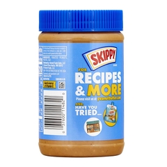 ​Bơ Đậu Phộng không đường hiệu Skippy No Sugar Added Peanut Butter Spread 462g