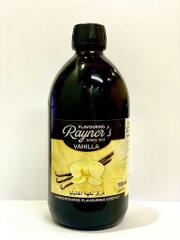 Hương mùi ( Tinh chất ) Vani hiệu Rayner's Vanilla Essence 500ml - Làm bánh, pha chế đồ uống CHIẾT XUẤT VANI TỰ NHIÊN