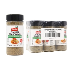 Hỗn hợp thảo mộc Italian hiệu Badia Italian Seasoning làm từ hỗn hợp thảo mộc xay tốt cho sức khỏe - hủ 35.4g