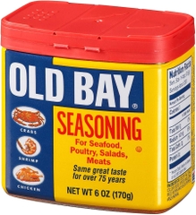 Gia Vị  hải sản Tôm, Cua, gà và thịt Old Bay - McCormick Old Bay Seasoning 170g