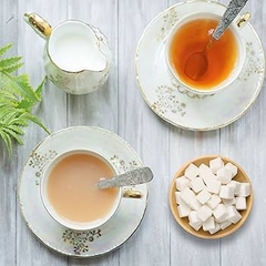 Đường viên trắng Sis white Sugar Cubes dùng uống trà, cà phê và pha chế  siêu tiện lợi - hộp 454g