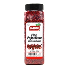 Tiêu hồng - Pink Peppercorn seed hiệu Badia làm gia vị, chế biến món ăn, loại tiêu cao cấp - Nhập khẩu Mỹ hủ 255.1gr