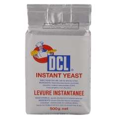 Men nấu ăn/men đầu bếp hiệu DCL Instant Yeast Bronw - Nhập khẩu Pháp 500g