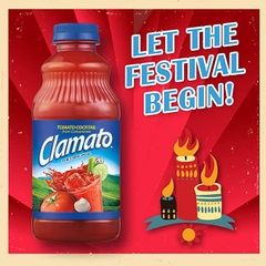 Nước ép cà chua Clamato Tomato Cocktail (El Original ) 946ml