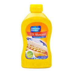 Xốt mù tạt vàng hiệu American Garden U.S. Mustard - Chai lớn 226g/397g