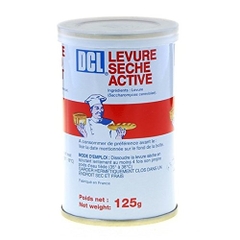 Men nấu ăn/men đầu bếp hiệu DCL Active Dried Yeast - Nhập khẩu Pháp 125gr