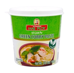 Sốt Cà Ri Chay Hiệu Mae Ploy – Vegan Green Curry Paste 400g | Chuẩn vị Thái, Thuần Chay, Dễ Nấu