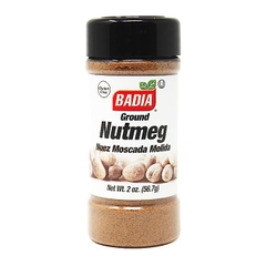 Bột nhục đậu khấu hiệu Badia Nutmeg Ground ( Nuez Moscada ) - Hủ 56.7g