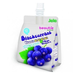 Nước Ép Trái Cây Thạch hiệu Jele Beautie Blackcurrant Vị Việt Quất cùng Vitamin 150g