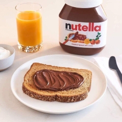 Mứt hạt dẻ ( hạt phỉ ) Cacao phết bánh mì Chocolate Nutella - Hủ thủy tinh lớn 850g