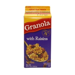 NGŨ CỐC ĂN SÁNG GRANOLA WITH RAISINS 582G