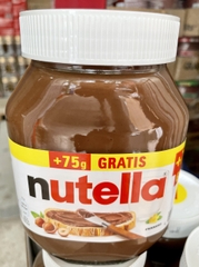 Mứt hạt dẻ ( hạt phỉ ) Cacao phết bánh mì Chocolate Nutella - Hủ thủy tinh lớn 850g