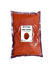 [1kg ] Bột ớt ngọt không cay Swett Paprika Powder nguyên chất dùng làm gia vị, chến biến món ăn Á, Âu 500g, 100g
