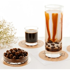 Bộ 2 Đường Đen hạt mịn Dark Brown Sugar Dùng Làm Sữa Tươi Trân Châu Đường Đen, Nấu Chè và Món Âu - Gói 1kg