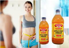 [ Hàng Chính Hãng ] Giấm táo hữu cơ Bragg chứa giấm cái - Bragg Organic Apple Cider Vinegar - Chai 473ml