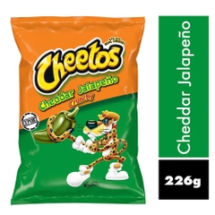 Bánh Snack Phô Mai Cay hiệu Cheetos Cheddar Jalapenp Crunchy -Gói 226g