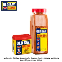 Gia Vị  hải sản Tôm, Cua, gà và thịt Old Bay - McCormick Old Bay Seasoning 170g