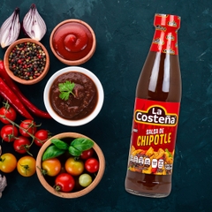 Sốt Ớt Salsa Chipotle hiệu La Costeña Salsa De Chipotle 140ml – Đậm Đà Hương Vị Mexico Chính Hiệu