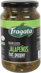 Ớt lát ngâm hiệu Fragata Nacho Pickled Jalapeno Peppers - Hủ 350g