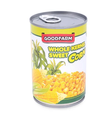 Bắp hạt ngâm hiệu Goodfarm Whole Corn Kernel Sweet - hộp 452g