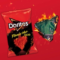 Bánh Snack hiệu Doritos Flamin Hot Nacho 11oz( 311.84 g) - Hàng nhập USA