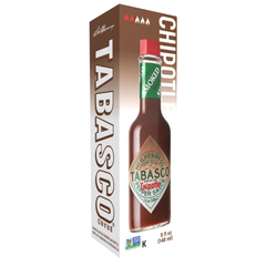 Sốt Ớt Vị Khói Tabasco Chipotle Sauce I Sốt Tabasco Cay Nhẹ Thơm Khói Ăn Pizza, Thịt Nướng, Burger - Chai 140ml