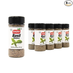 Lá Húng Quế Khô hiệu Badia Basil Leaves - Hủ 21.3g