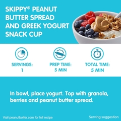 ​Bơ Đậu Phộng không đường hiệu Skippy No Sugar Added Peanut Butter Spread 462g