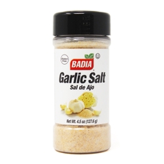 Gia vị muối tỏi hiệu Badia Garlic Salt - Hủ 127.6g