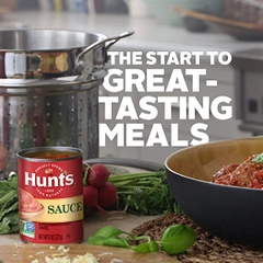 Sốt cà chua hiệu Hunts Tomato Sauce, chứng nhận Non Gmo - 170g