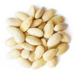 Hạnh nhân tách vỏ lụa Blanched Whole Almond - Nhập khẩu Mỹ 1kg