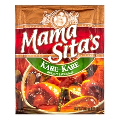 Hạt nêm sốt đậu hiệu Mama Sita Kare-Kare Mix (Reanut Sauce Mix) - Nhập khẩu Philippines 57g