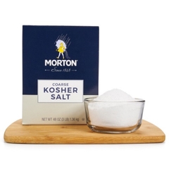 Muối Kosher hiệu Morton Kosher Salt 1.36kg