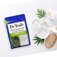 Muối tắm giảm đau nhức, căng thẳng mệt mỏi hiệu Dr Teal's Pure Epsom Salt 1.36kg