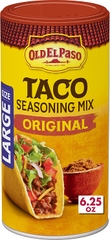 Hủ bột gia vị Taco hiệu Old El Paso Taco Seasoning Mix Original (Value Size) 177g