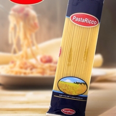 [ Thùng 24 gói ] Mì Ý Spaghetti hiệu PastaRicco 500g, Mỳ ý số 3 làm từ 100% lúa mì cứng tốt cho sức khỏe