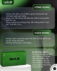 Viên uống Hulk cho nam