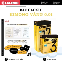 Kimono Vàng - 12c