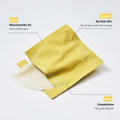 Mặt Nạ Thạch Làm Sáng Da Biodance Radiant Vita Niacinamide Real Deep Mask (1 hộp 4 mask)